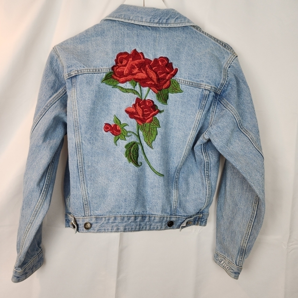 Aritzia TNA denim jacket size XXS in EUC - Picture 5 of 6
